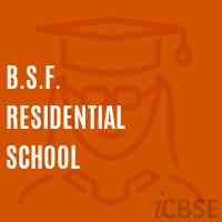 B.S.F. Residential School Logo