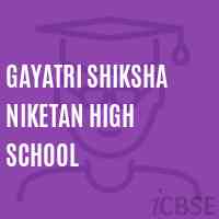 Gayatri Shiksha Niketan High School Logo