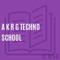A K R G Techno School Logo