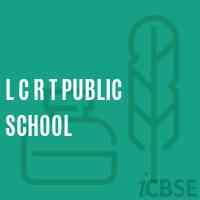L C R T Public School Logo