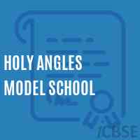 Holy Angles Model School Logo