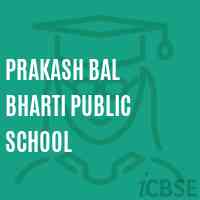 Prakash Bal Bharti Public School Logo