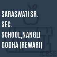 Saraswati Sr. Sec. School,Nangli Godha (Rewari) Logo
