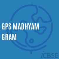 Gps Madhyam Gram Primary School Logo