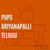 Pups Ariyanapalli Telugu Primary School Logo
