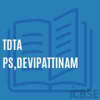 Tdta Ps,Devipattinam Primary School Logo