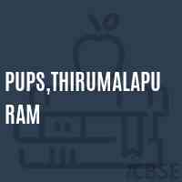 Pups,Thirumalapuram Primary School Logo