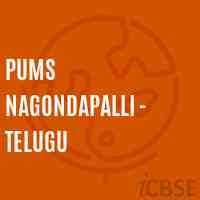 Pums Nagondapalli - Telugu Middle School Logo