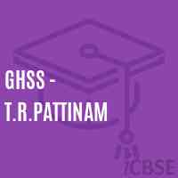 Ghss - T.R.Pattinam High School Logo