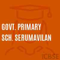 Govt. Primary Sch. Serumavilan Primary School Logo