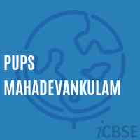 Pups Mahadevankulam Primary School Logo