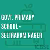 Govt. Primary School - Seetraram Nager Logo