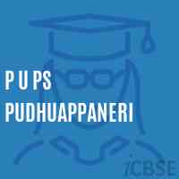 P U Ps Pudhuappaneri Primary School Logo