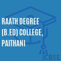 Raath Degree (B.Ed) College, Paithani Logo