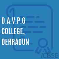 D.A.V.P.G College, Dehradun Logo