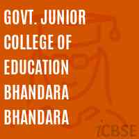 Govt. Junior College of Education Bhandara Bhandara Logo