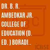 Dr. B. R. Ambedkar Jr. College of Education (D. Ed. ) Boradi Boradi Dhule Logo