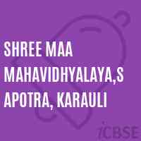 Shree Maa Mahavidhyalaya,Sapotra, Karauli College Logo