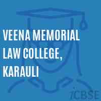 Veena Memorial Law College, Karauli Logo
