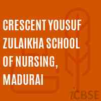 Crescent Yousuf Zulaikha School of Nursing, Madurai Logo
