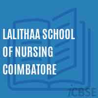 Lalithaa School of Nursing Coimbatore Logo