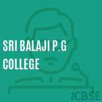 Sri Balaji P.G College Logo