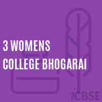 3 Womens College Bhogarai Logo
