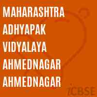Maharashtra Adhyapak Vidyalaya Ahmednagar Ahmednagar College Logo