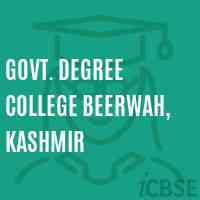 Govt. Degree College Beerwah, Kashmir Logo