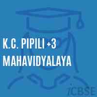 K.C. Pipili +3 Mahavidyalaya College Logo