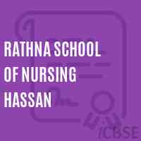 Rathna School of Nursing Hassan Logo