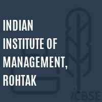 Indian Institute of Management, Rohtak Logo