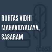 Rohtas Vidhi Mahavidyalaya, Sasaram College Logo