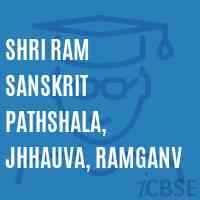 Shri Ram Sanskrit Pathshala, Jhhauva, Ramganv College Logo