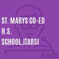St. Marys Co-Ed H.S. School,Itarsi Logo