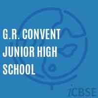 G.R. Convent Junior High School Logo