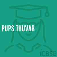 Pups.Thuvar Primary School Logo