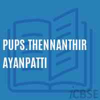 Pups.Thennanthirayanpatti Primary School Logo