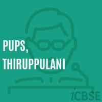 Pups, Thiruppulani Primary School Logo