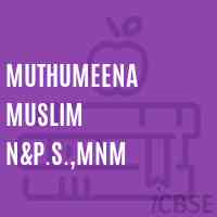 Muthumeena Muslim N&p.S.,Mnm Primary School Logo