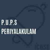 P.U.P.S Periyalakulam Primary School Logo