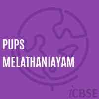 Pups Melathaniayam Primary School Logo