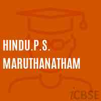 Hindu.P.S. Maruthanatham Primary School Logo