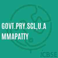 Govt.Pry.Scl,U.Ammapatty Primary School Logo