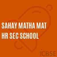 Sahay Matha Mat Hr Sec School Logo