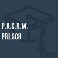 P.A.C.R.M. Pri.Sch Primary School Logo