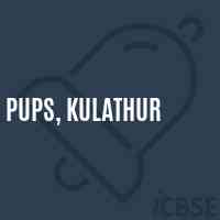 Pups, Kulathur Primary School Logo