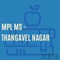 Mpl Ms - Thangavel Nagar Middle School Logo