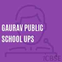 Gaurav Public School Ups Logo