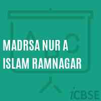 Madrsa Nur A Islam Ramnagar Primary School Logo